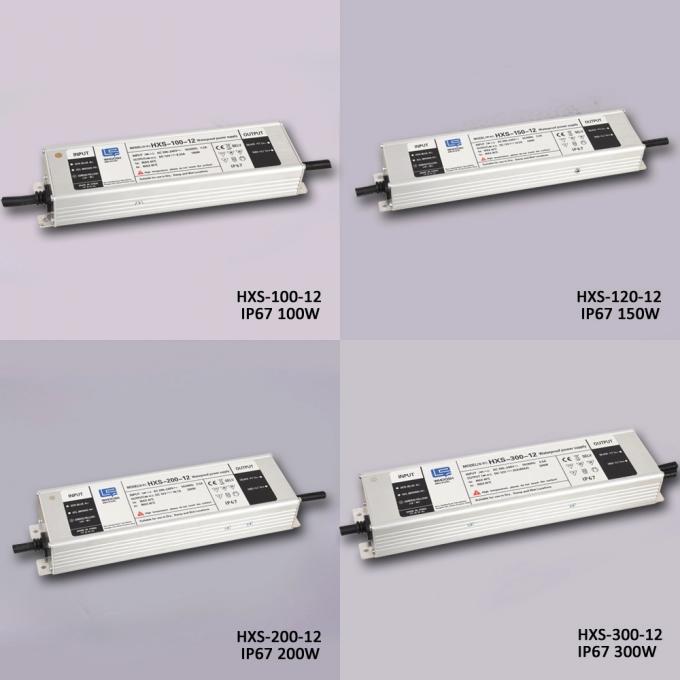 12.5A  IP67 Waterproof Power Supply 300W AC To DC LED Driver 1