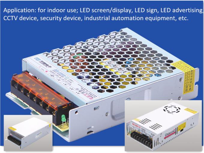 5A LED Light Power Supply IP20 Indoor 12V 60W LED Driver IEC60950 0