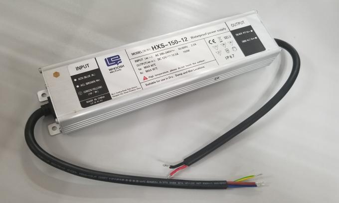 150W 12.5A IP67 Waterproof Power Supply Constant Voltage LED Driver 12V 1