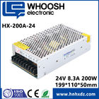 Aluminium Housing 200W 24V LED Driver 199*110*50mm LED Strip Light Power Supply