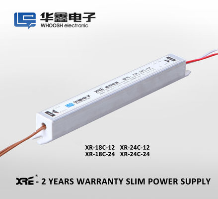 AC 220V to DC 12V 18W  Indoor Ultra Slim Power Supply for LED lighting Box
