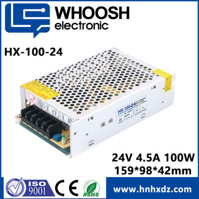 100W WHOOSH LED Light Power Supply IP20 24VDC LED Driver