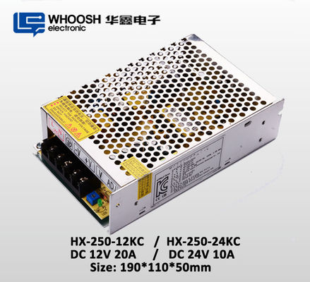 WHOOSH LED Module Power Supply 250W 20.8A Constant Voltage LED Driver 12V