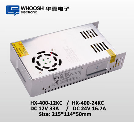 KC 12VDC 33A LED Module Power Supply AC185-264V 400 Watt LED Driver